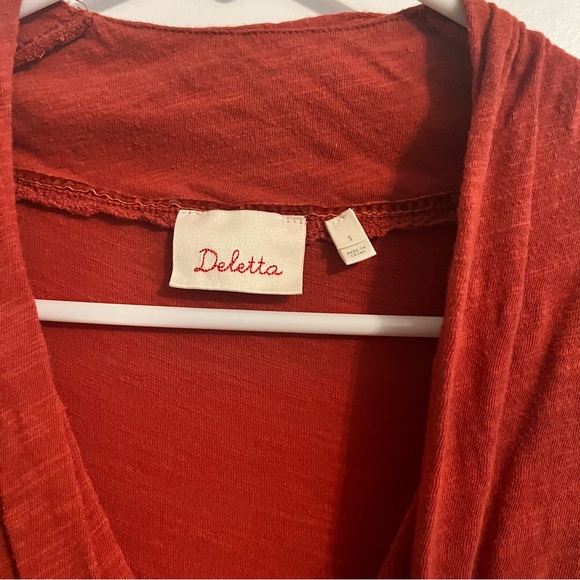 Anthropologie Deletta blouse GUC size S - Picture 2 of 4